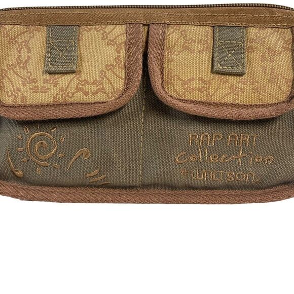 Rap Art Collection By Waltson Crossbody Hip Bag Y2K Grafitti Art Boho Punk Purse - Picture 4 of 9